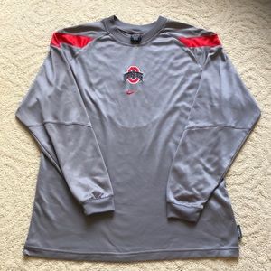 Nike Ohio State Long Sleeve Dri-Fit -Size Medium